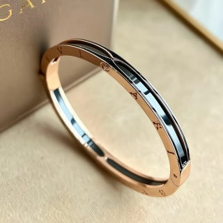 Bvlgari Minimalist Open Cuff Bracelet – Elegant Luxury Jewelry