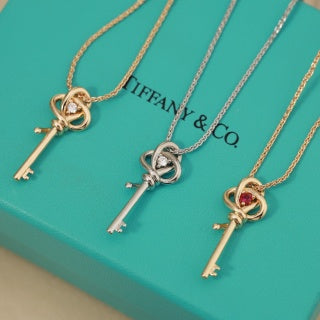 Tiffany Woven Keys Collection Key Necklace