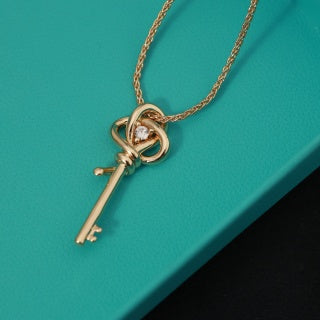 Tiffany Woven Keys Collection Key Necklace