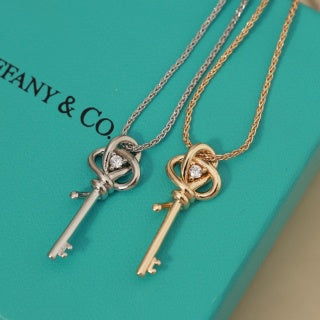Tiffany Woven Keys Collection Key Necklace