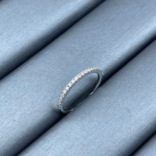 Tiffany Pavé Diamond Line Ring