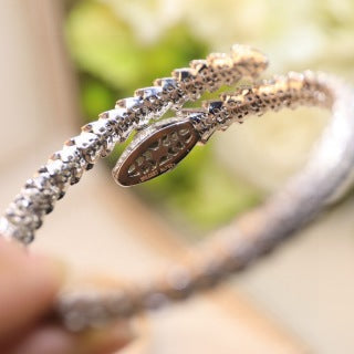 Bvlgari Green Gem Serpent Bracelet – Elegant Luxury Jewelry