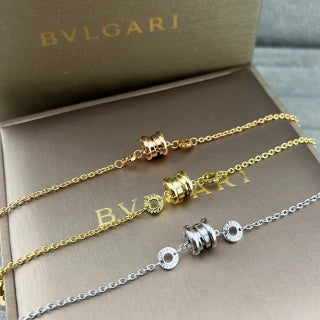 Bvlgari Signature Circle Charm Chain Bracelet – Elegant Luxury Jewelry