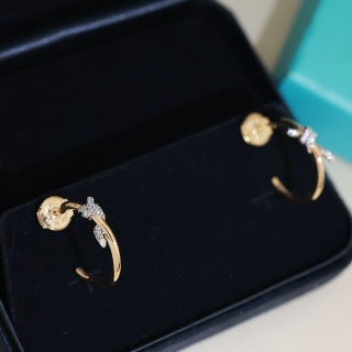 Tiffany Knot Stud Earrings