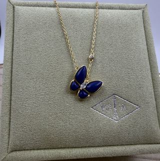 Van Cleef & Arpels Midnight Butterfly Pendant Necklace