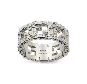 Fendi Celestia FF Pavé Statement Ring