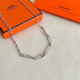 Hermès Chaine d’Ancre Sculptural Link Necklace