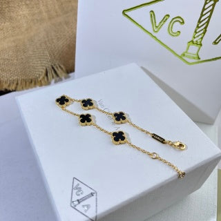 Van Cleef & Arpels Alhambra Colorful Clover Bracelet Collection