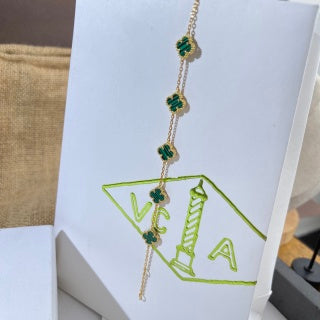 Van Cleef & Arpels Alhambra Colorful Clover Bracelet Collection