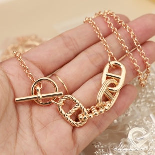 Hermès Chaine d’Ancre Toggle Pavé Link Bracelet