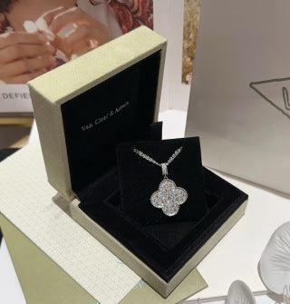 Van Cleef & Arpels Grand Alhambra Clover Necklace