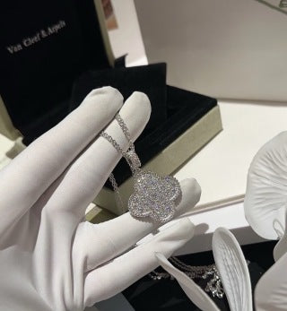 Van Cleef & Arpels Grand Alhambra Clover Necklace
