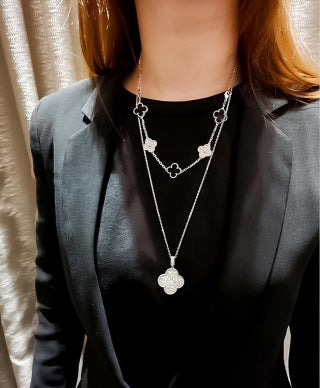 Van Cleef & Arpels Grand Alhambra Clover Necklace