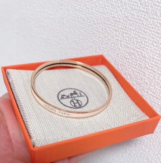 Hermès Clic H Slim Enamel Bracelet