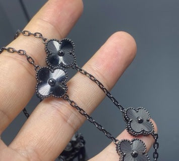 Van Cleef & Arpels Shadow Alhambra Long Necklace