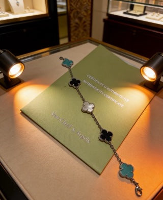 Van Cleef & Arpels Ocean Alhambra Five Motifs Bracelet