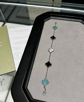 Van Cleef & Arpels Ocean Alhambra Five Motifs Bracelet