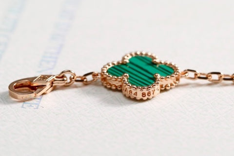 Van Cleef & Arpels Emerald Clover Garden Bracelet