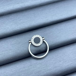 Bvlgari Double-Sided Rotating Ring – Elegant Luxury Jewelry