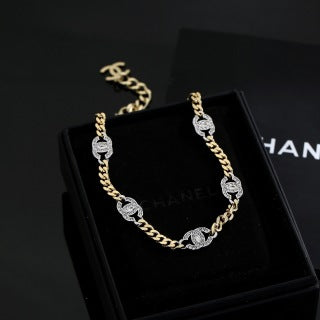 CHANEL Seraphina Dual-Tone Chain Necklace