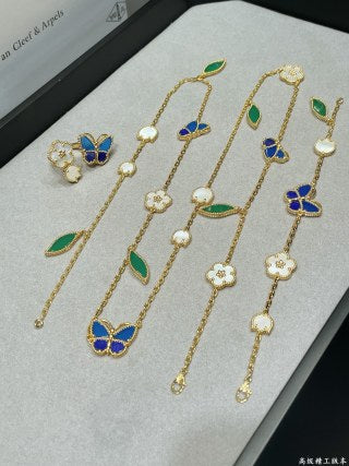 Van Cleef & Arpels Enchanted Garden Layered Necklace