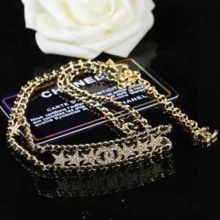CHANEL Isolde Diamond Accent Chain Choker