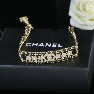CHANEL Isolde Diamond Accent Chain Choker