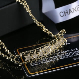 CHANEL Isolde Diamond Accent Chain Choker