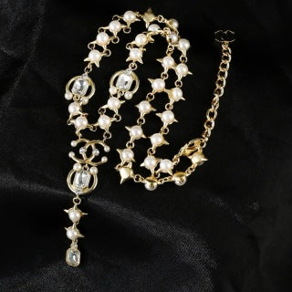 CHANEL Rosamond Pearl Garden Pendant Necklace