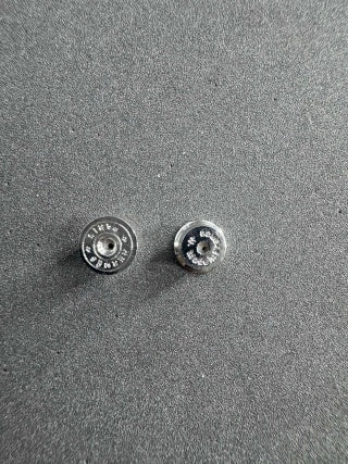 Hermès Diagonal Ribbon Stud Earrings
