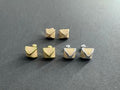 Hermès Polished V-Frame Stud Earrings