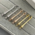 Hermès Élan Pavé Linear Drop Earrings