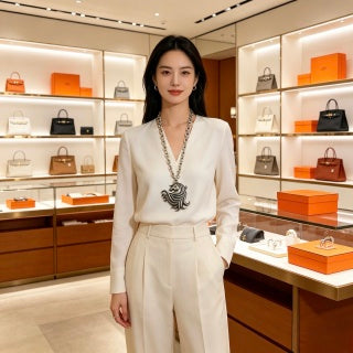Hermès Équestre Stallion Pendant Necklace