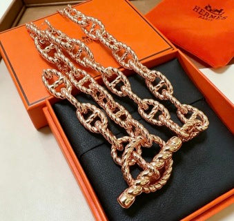 Hermès Chaine d’Ancre Link Statement Necklace