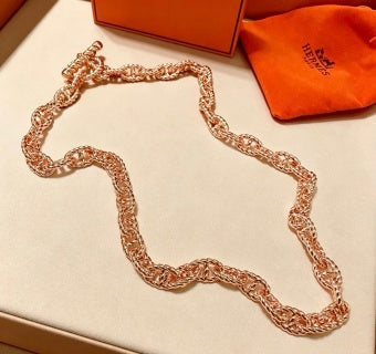 Hermès Chaine d’Ancre Link Statement Necklace