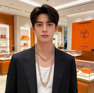Hermès Chaine d’Ancre Link Statement Necklace