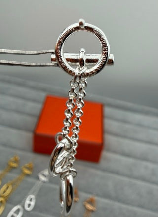 Hermès Cascade Chaine d’Ancre Drop Earrings