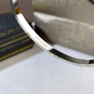 Bvlgari Serpenti Inspired Open Cuff Bracelet – Elegant Luxury Jewelry