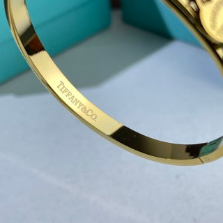 Tiffany Heart Tag Diamond Cuff Bracelet – Elegant Luxury Jewelry