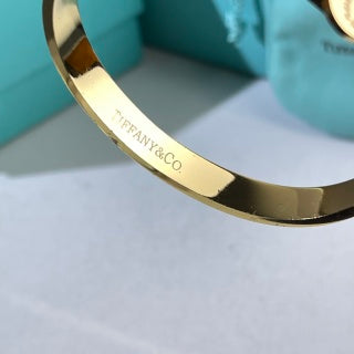 Tiffany Signature Tag Diamond Cuff Bracelet – Elegant Luxury Jewelry