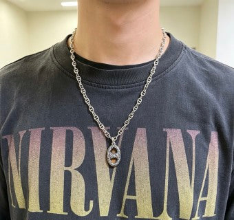 Hermès Heritage Horse Medallion Chain Necklace