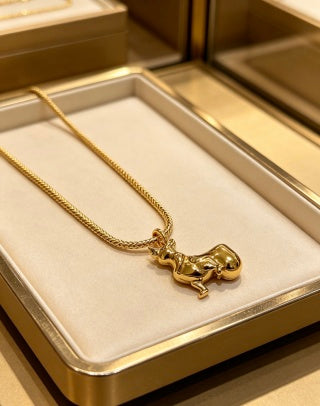 Bvlgari Rose Gold Diamond Medallion Pendant Necklace – Elegant Luxury Jewelry