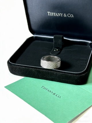 Tiffany Diamond Pavé Band Ring – Classic Luxury Diamond Ring