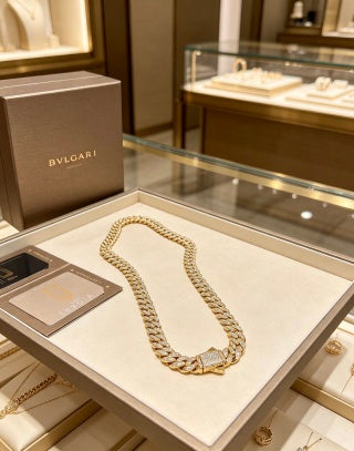 Bvlgari Serpenti Gold Chain Necklace – Elegant Luxury Jewelry