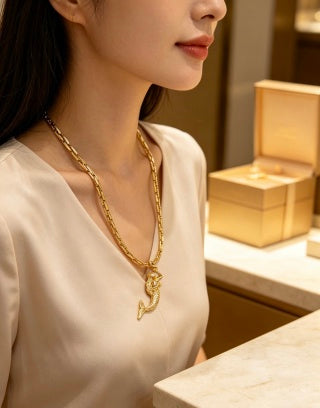 Bvlgari Serpenti Snake Pendant Necklace – Elegant Luxury Jewelry
