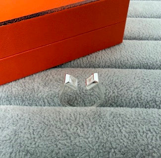 Hermès Double H Open Band Ring