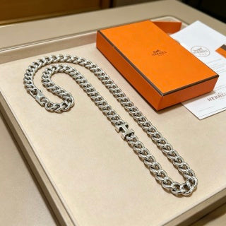 Hermès Iconic H Link Chain Necklace