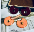 FENDI O’Lock Disc Charm Earrings
