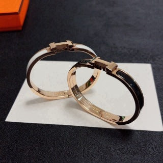 Hermès Medium H Link Double Wrap Bracelet