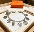 Hermès Signature H Charm Chain Necklace